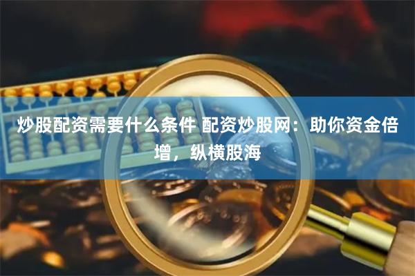 炒股配资需要什么条件 配资炒股网：助你资金倍增，纵横股海